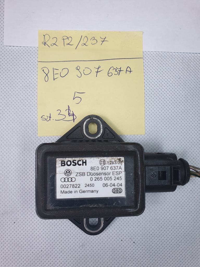 фото №1, Модуль esp vw audi 8e0907637a