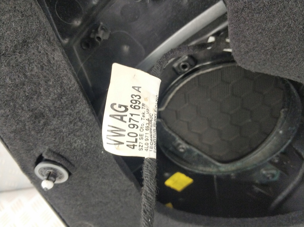 фото №10, Обивка обшивка дверь левый задняя audi q7 4l 4l0 2005-