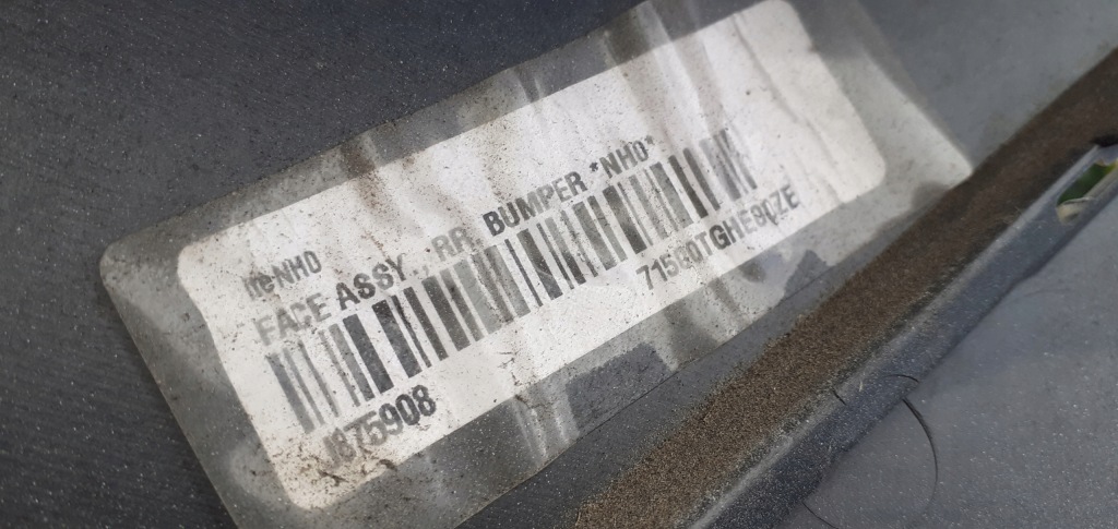 фото №5, Бампер задняя задний honda civic x type typ r 17-21r