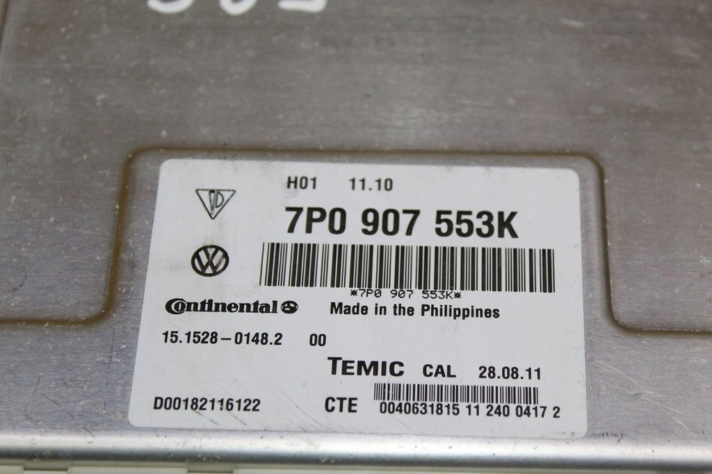 фото №5, Блок управления модуль подвеска porsche cayenne ii 7p0907553k