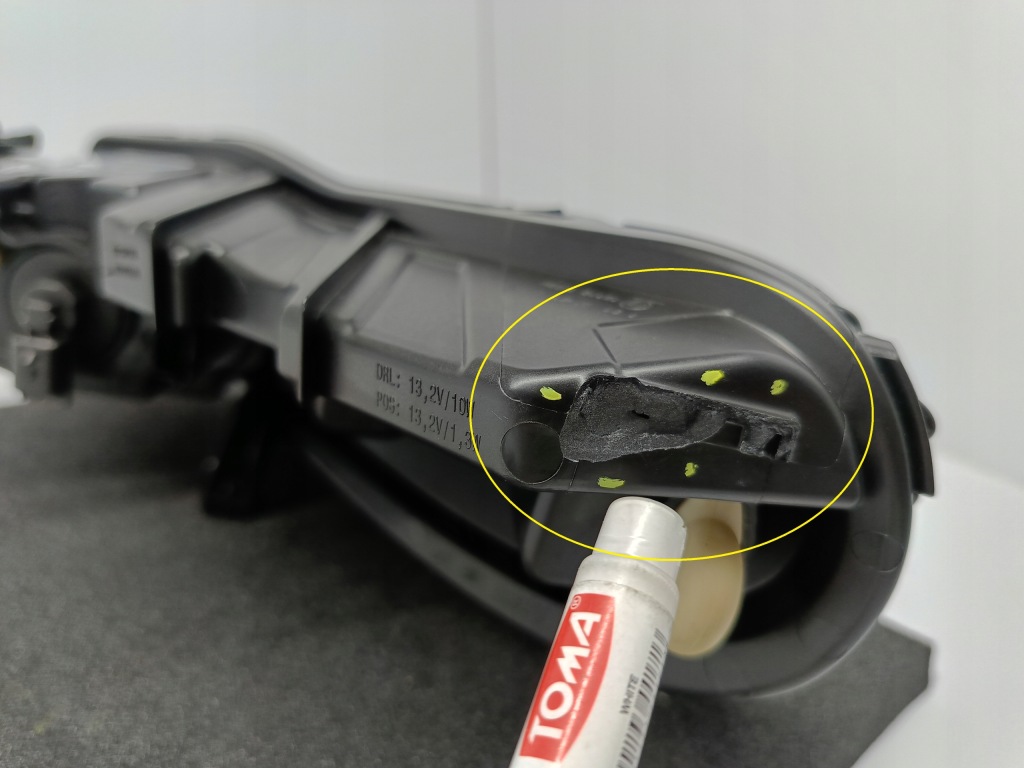 Citroen c3 3 рестайлінг  20- фара правий ліхтар drl праве перед led 9823312980 Київ