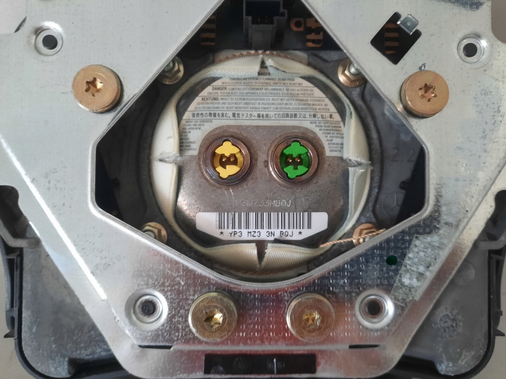 фото №8, Mercedes w203 00-04 kombi подушка воздушная подушка безопасности водителя