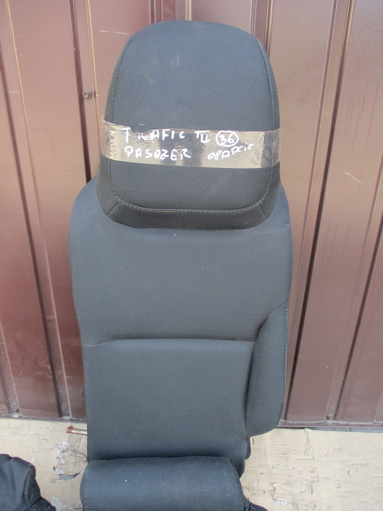 фото №8, Спинка сидіння пасажира renault trafic iii