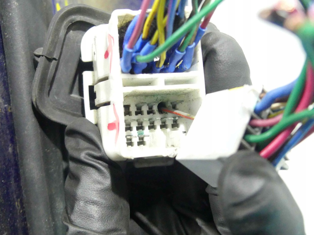 фото №14, Дверь перед левая kia cerato i hb 5d granatowy 1c