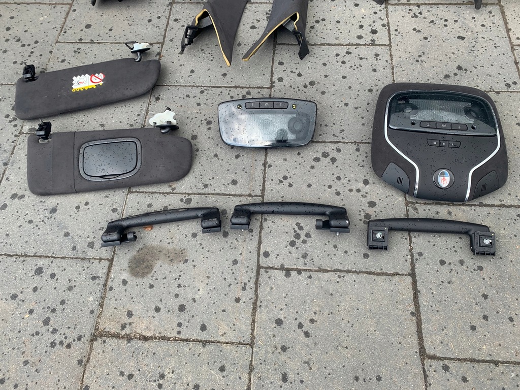 фото №11, Потолок элементы салона maserati ghibli iii комплект