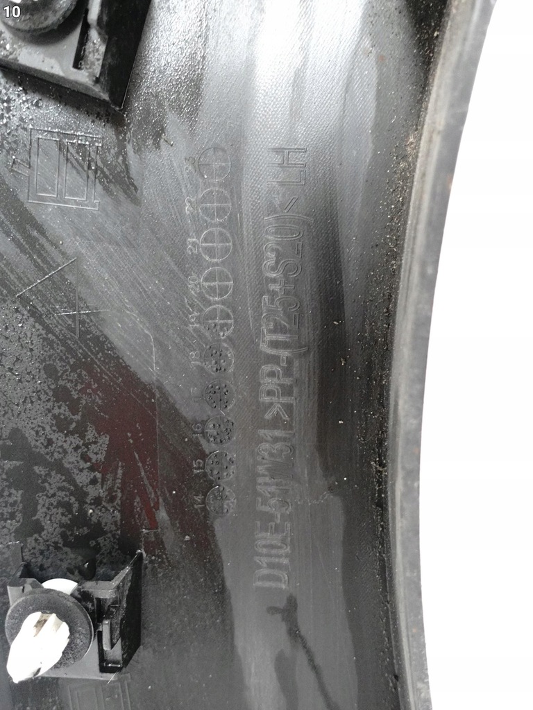 фото №11, Mazda cx-3 cx3 lift 14-21 молдинг защита накладка na крыло левая перед