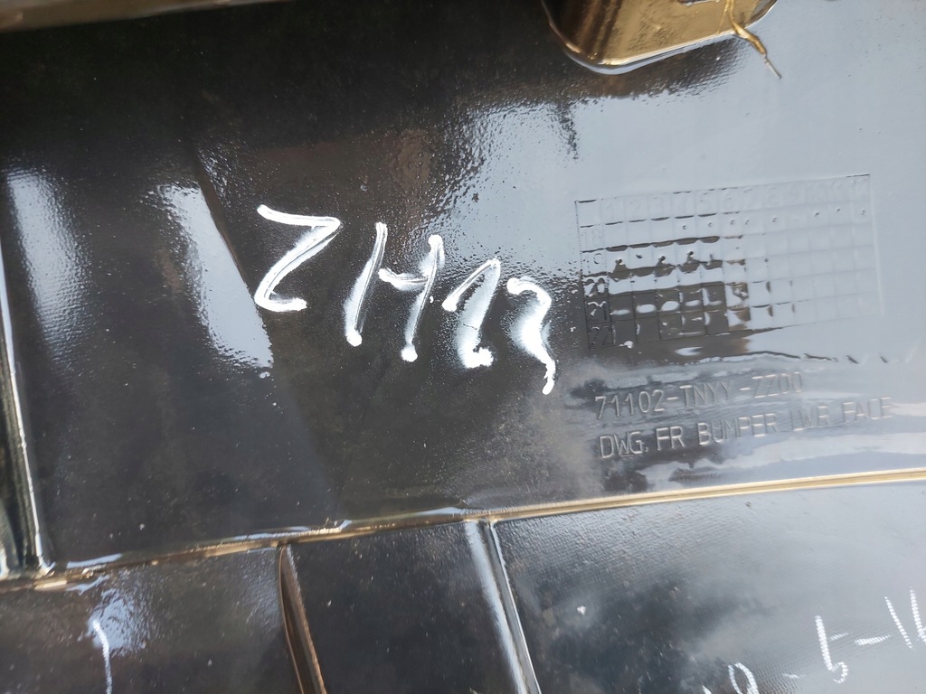 фото №15, Honda crv cr-v 5 v 18-23r спойлер накладка бампера перед передня