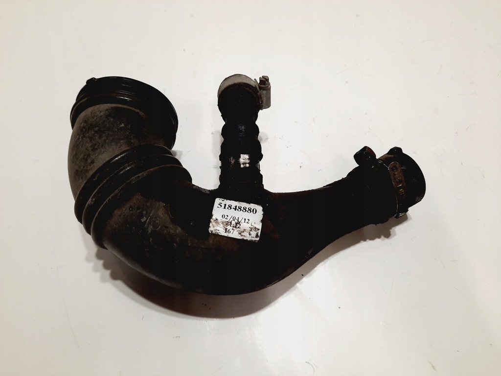 фото №1, Fiat doblo ii 1.3 multijet труба повітря турбонагнітача 51848880