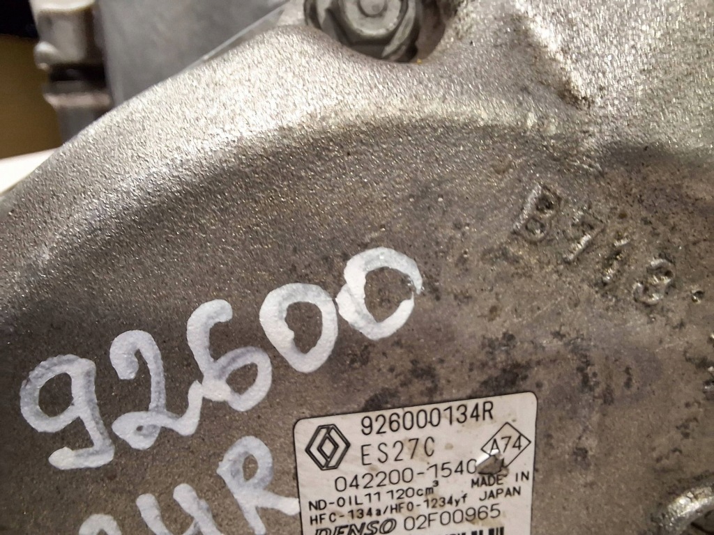 фото №6, Компрессор кондиционера 926000134r renault twingo iii электрик 21-