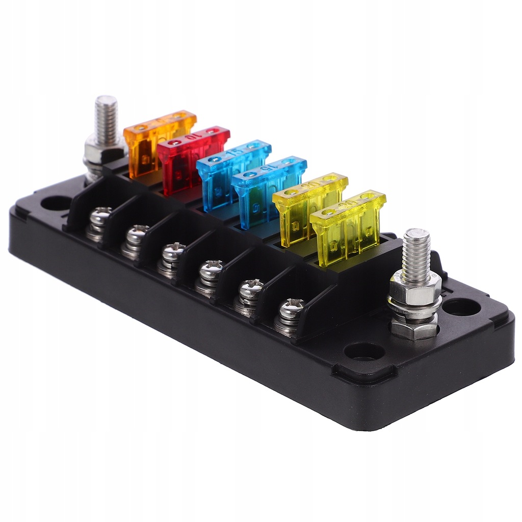 фото №8, 1 набір блок запобіжників автомобільних 6-дальнього світла запобіжників obwodowych