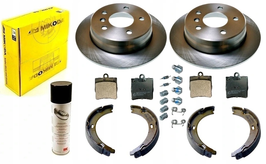 фото №1, Тормозные диски тормозные колодки тормозные колодки mercedes w202 w203 clk c209 r171 w210 задняя 278mm