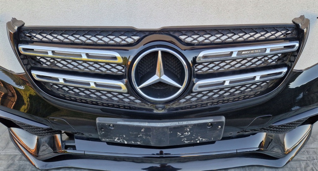 фото №13, Mercedes gls x166 63 amg 15-19 бампер перед передний 6 pdc 197 kompletny