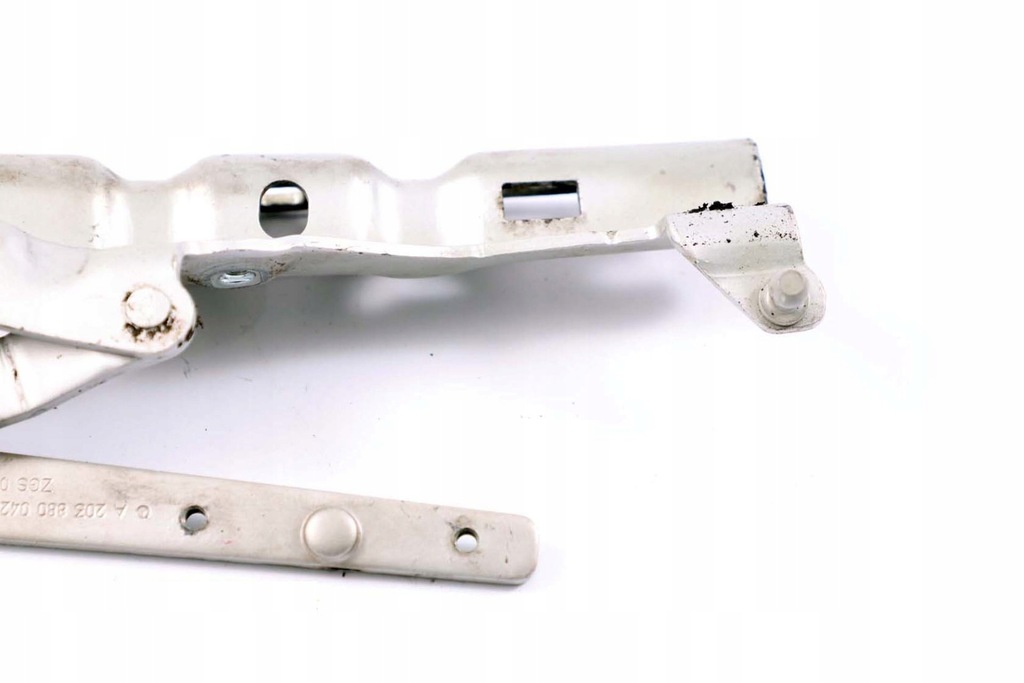 фото №11, Mercedes c w203 петля капот правий сріблястий