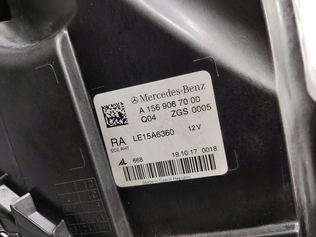 фото №15, Лампа права перед full led mercedes gla x156 2017-2019 lift a1569067000