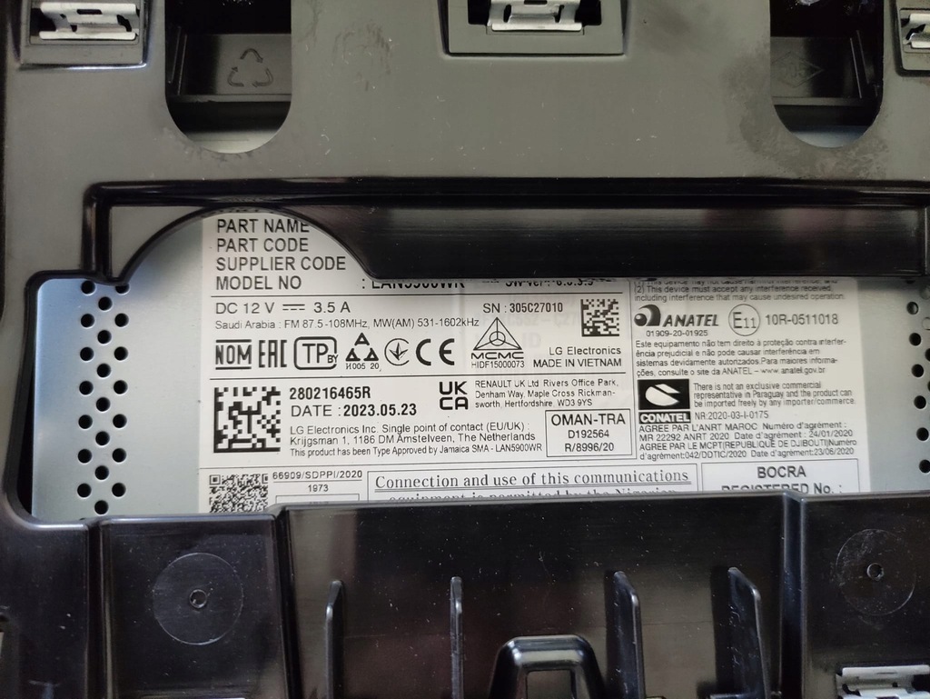 фото №11, Навигация navi радио unit экран dacia sandero stepway iii 2023r