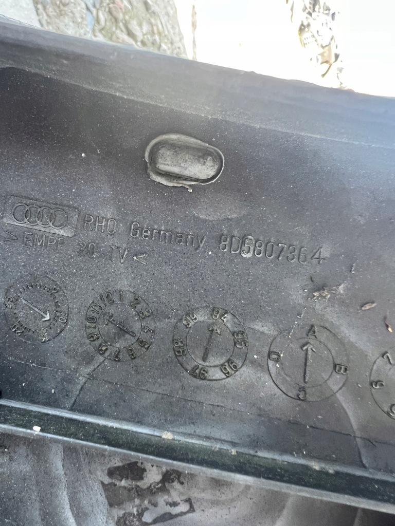 фото №7, Бампер задня задній audi a4 b5 8d0 sedan 05-99