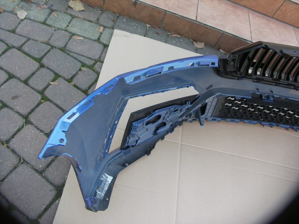 фото №8, Skoda octavia iv 5e3 vrs rs бампер передний решётка радиатора