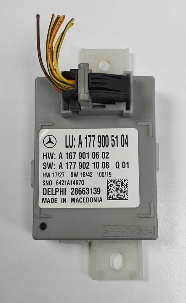 фото №1, Модуль блок управления света mercedes w177 a1779005104