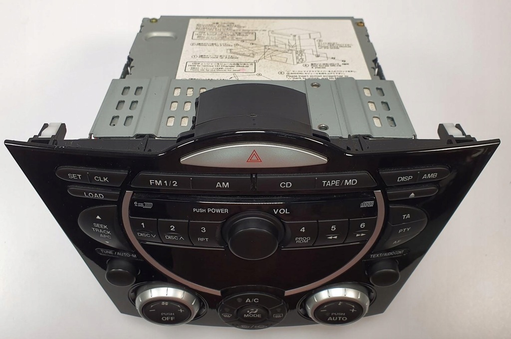 фото №4, Панель управление обдув радио cd mazda rx-8 03f1b88279 fe1766dsx