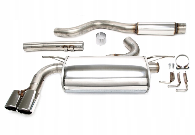 фото №1, Спортивный выхлоп cat back bmw 4 f32 f33 f36 420i ta
