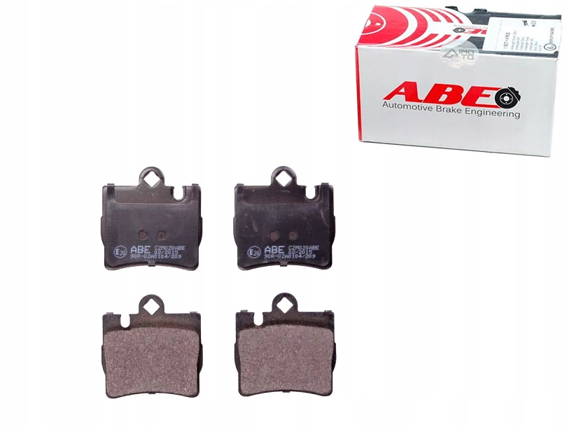 фото №1, Abe c2m020abe набір гальмівних колодок гальмівних, гальма дискові