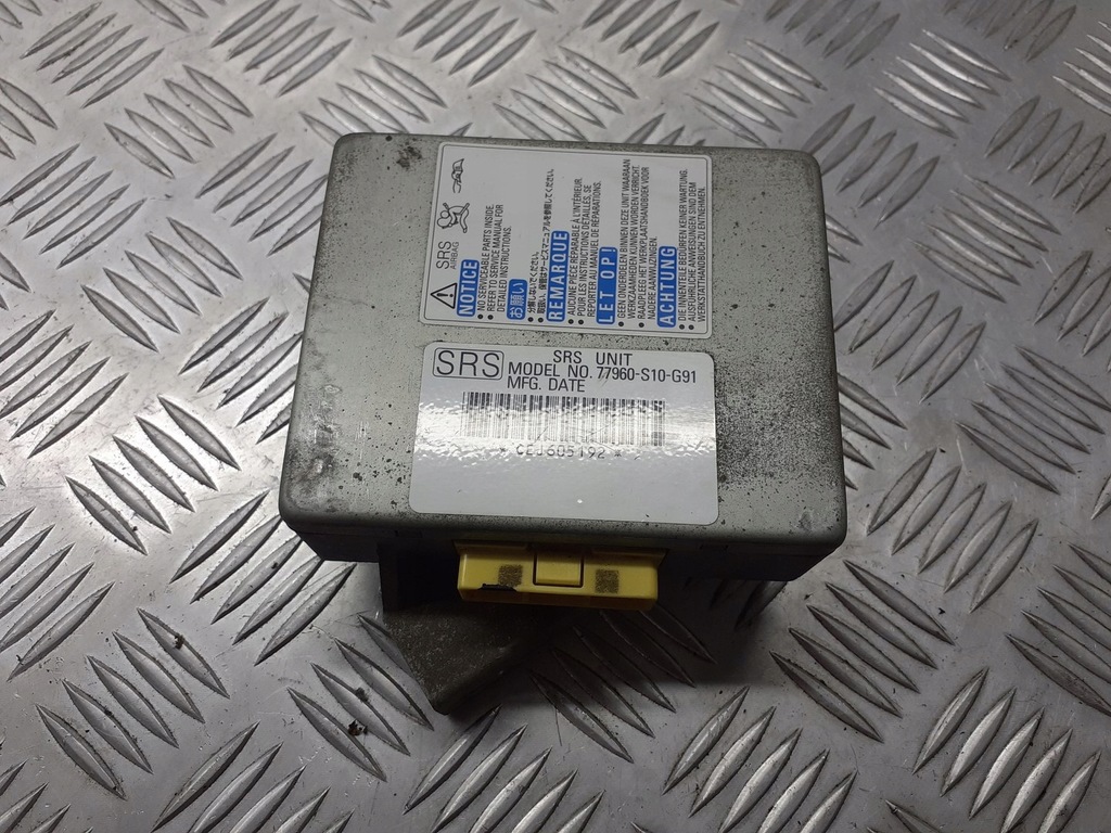 фото №1, Модуль подушка безопасности honda cr-v 77960-s10-g91