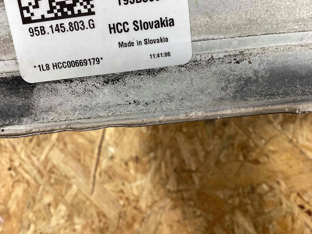 фото №7, Porsche macan lift 22- интеркулер левый 95b145803g проверенный