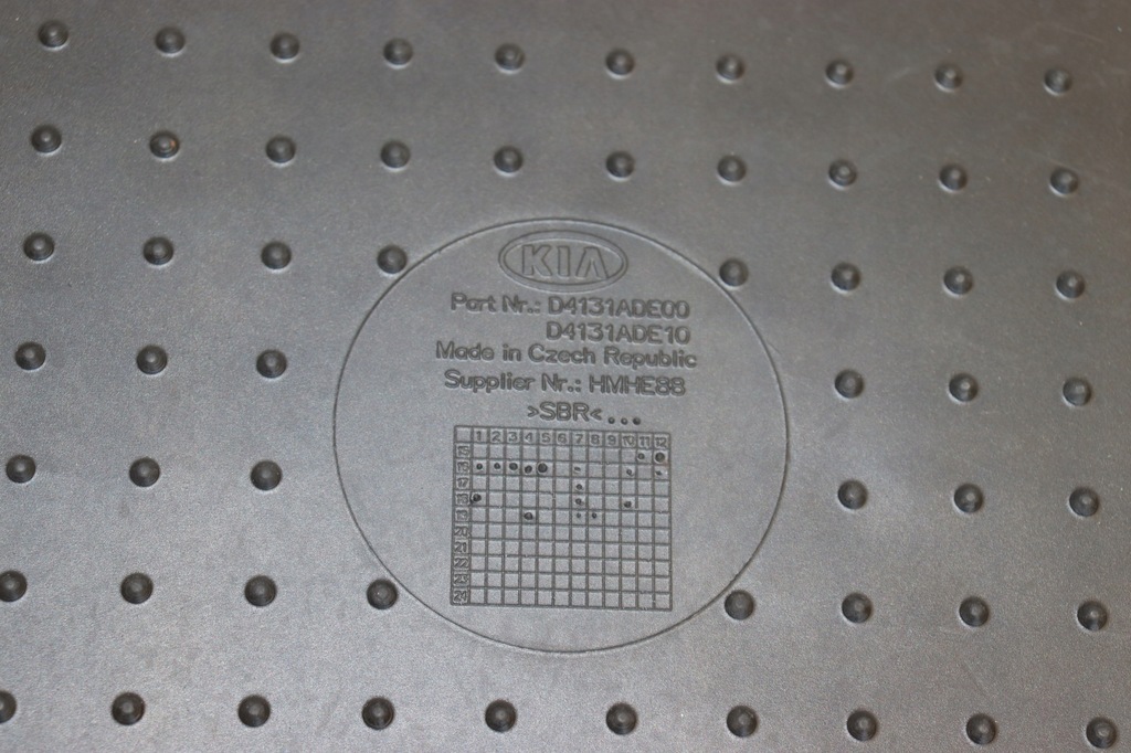 фото №11, Kia optima iii kombi 2015 коврики резиновые оригинал d4131ade50 nowe k-2150