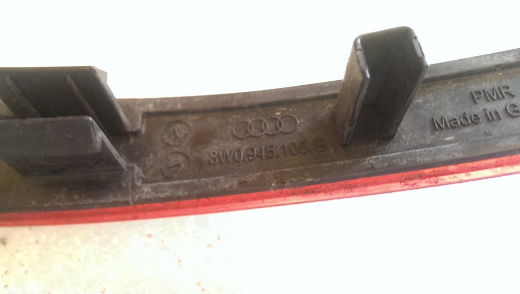 фото №9, Отражатель бампера pr+le задняя audi a4 8w0945105c/106c