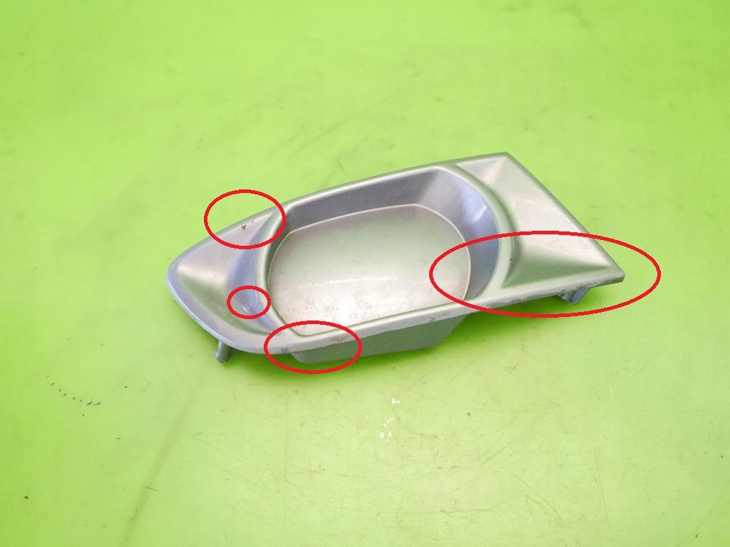 фото №3, Заглушка бампера протитуманної фари права перед 4t kia rio