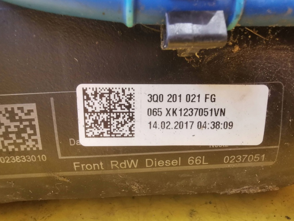 фото №10, Skoda superb iii 1.6 tdi бак топлива 3q0201021fg, 3q0919050