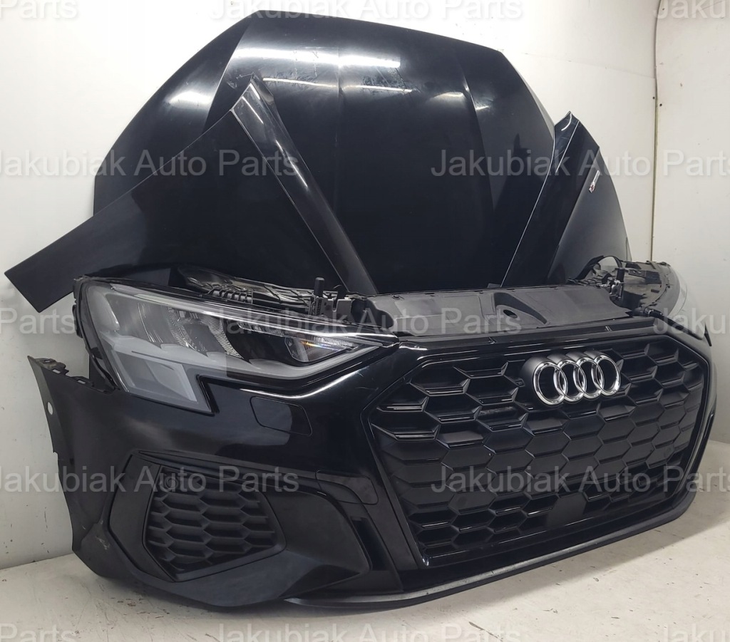 фото №4, Audi a3 8y s-line капот бампер pas перед лампа