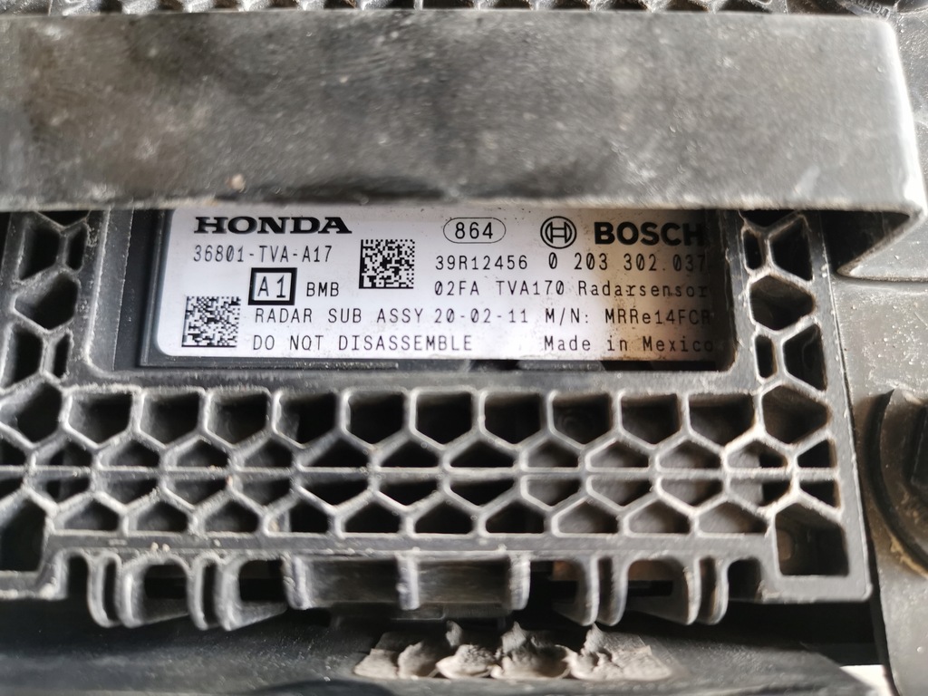 фото №7, Honda accord x 18- usa радар передній кронштейн 36801-tva-a17