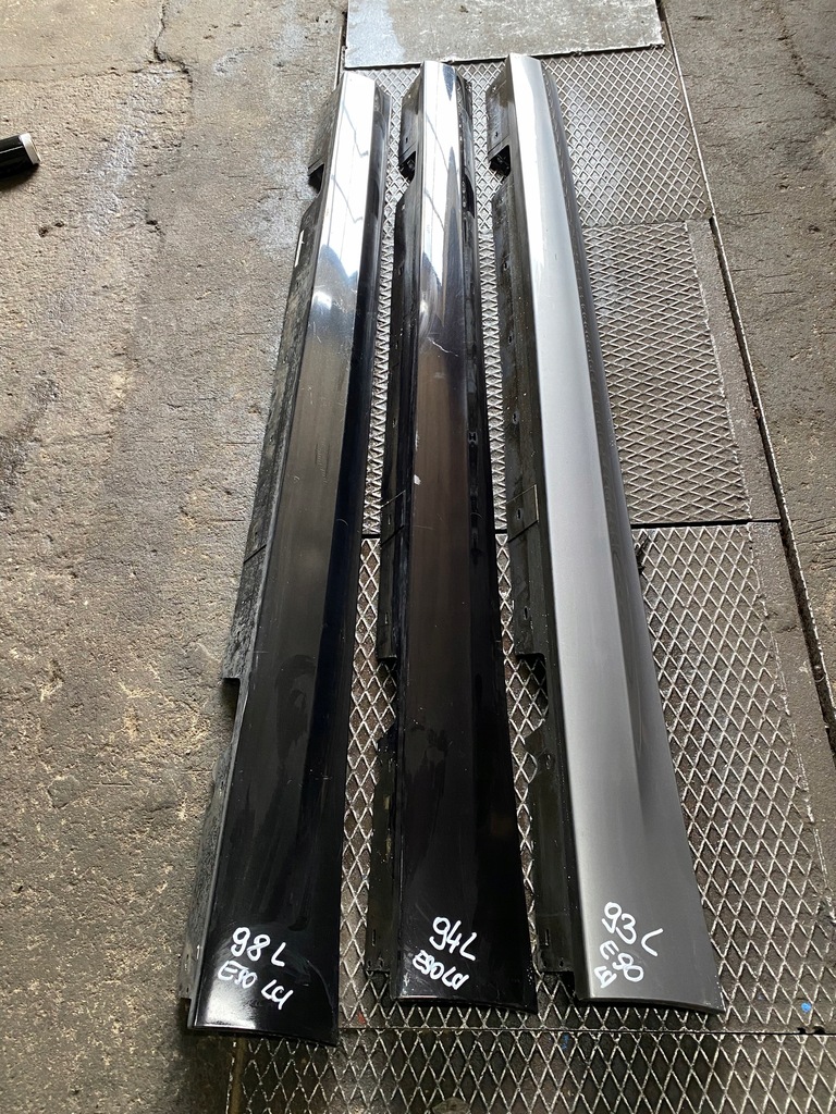 фото №2, 94 bmw e90 e91 lift порог молдинг левая rubinschwarz