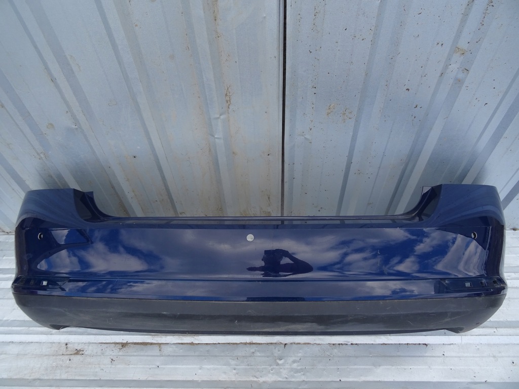 фото №2, Бампер задняя задний skoda rapid spaceback 5jj + dół