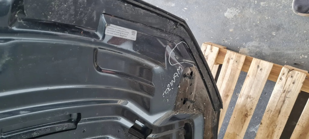 Q7 4m 2 капот крышка двигателя перед к ремонта lz7s 4m0823029a Доставка