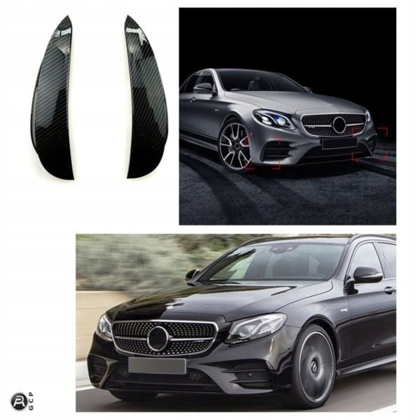 фото №1, Aero флапсы mercedes w213 c-class look карбон