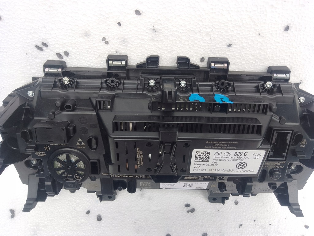фото №5, Volkswagen arteon лічильник панель приладів 3g0920320c