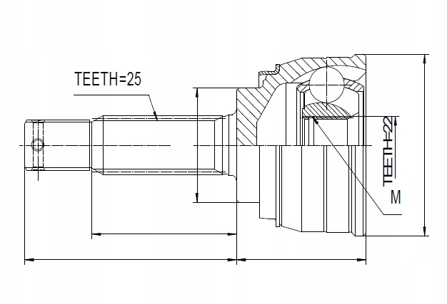 фото №2, Nty npz-ms-001 набір шарнір, wał привідний