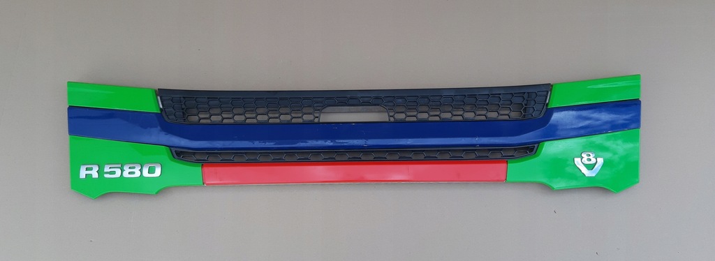 фото №2, Scania r s лавка підніжка решітка радіатора решітка радіатора нижня