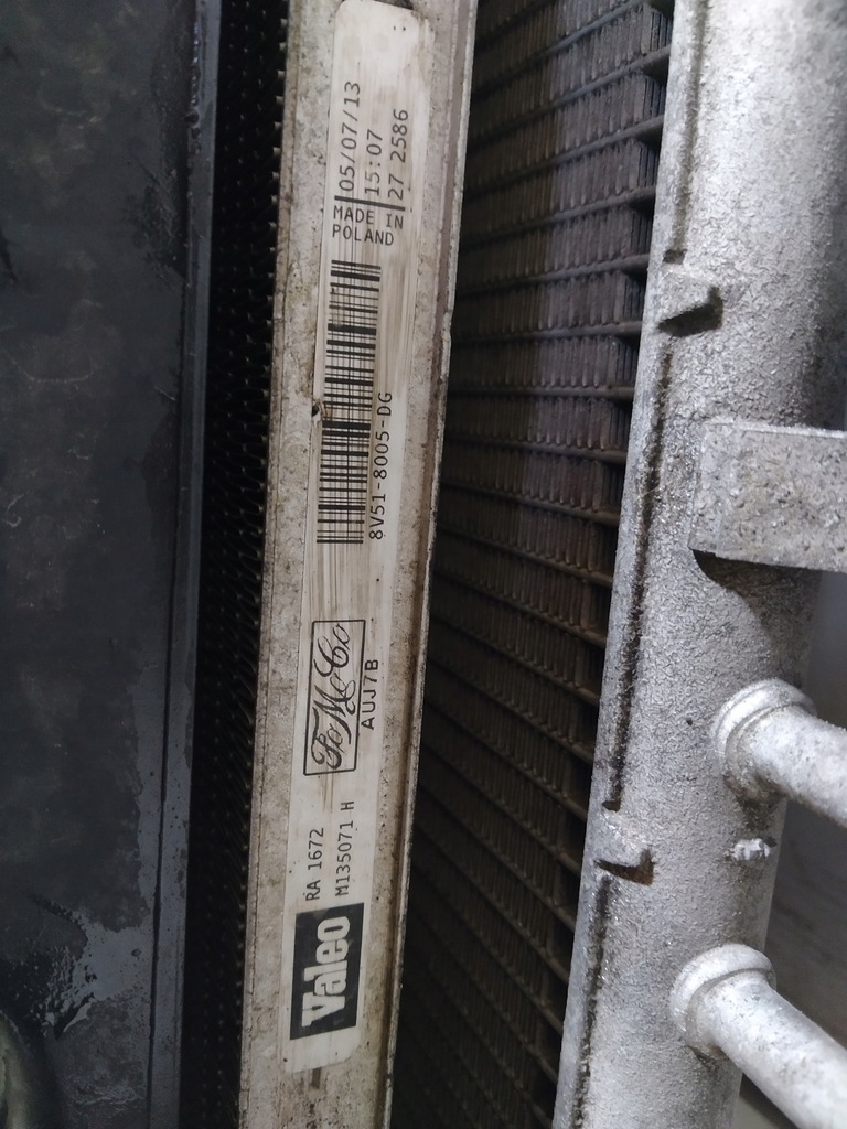 фото №6, Ford b-max b max радиатор радиатор 1.5 tdci