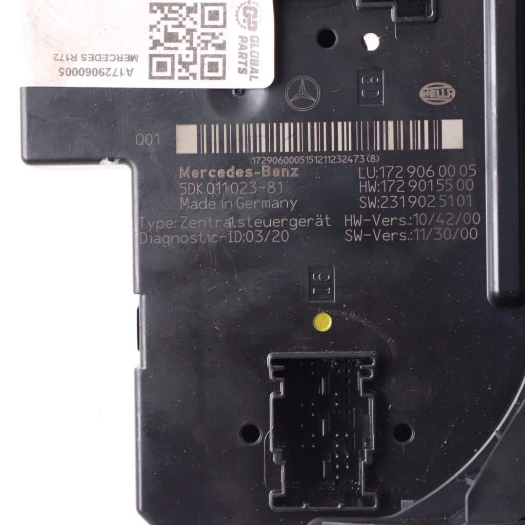 фото №6, Mercedes r172 модуль блок керування sam a1729060005