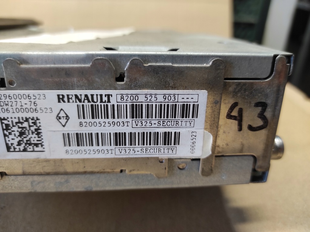 фото №7, Радіо cd cabasse renault laguna ii 8200525903