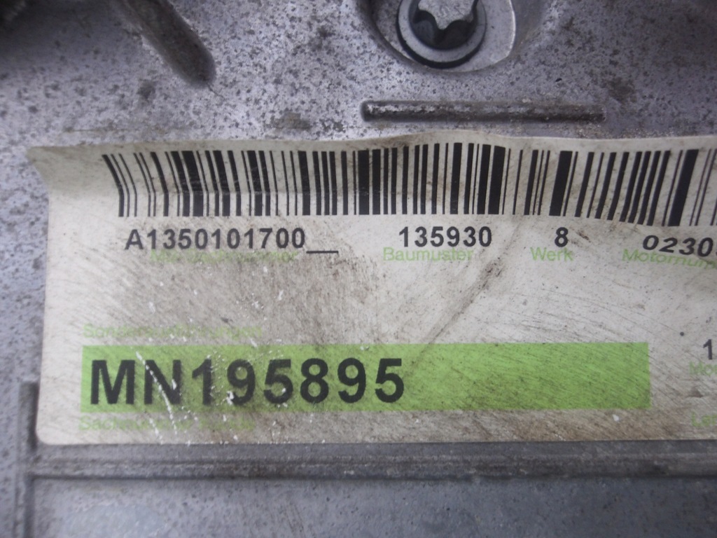 фото №7, Mitsubishi colt z30 09-12 1.3 двигатель kompletny 4a90 mn195895 гарантия 2009