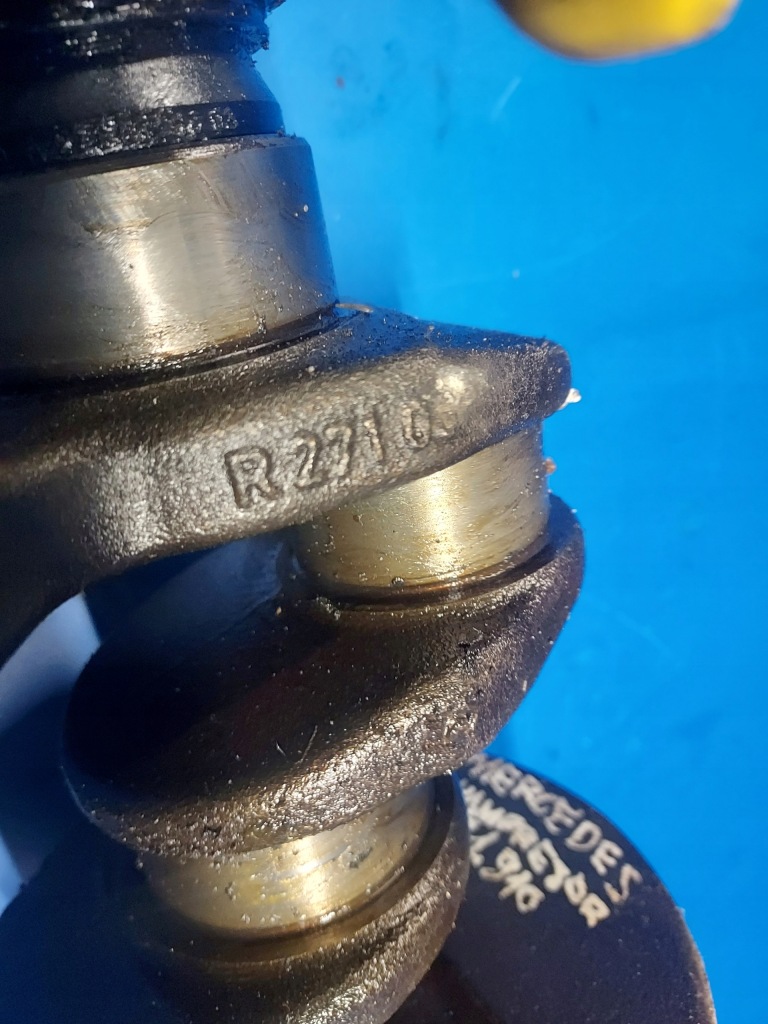 Wał колінчастий mercedes 1.8 компресор 271.910 Ціна