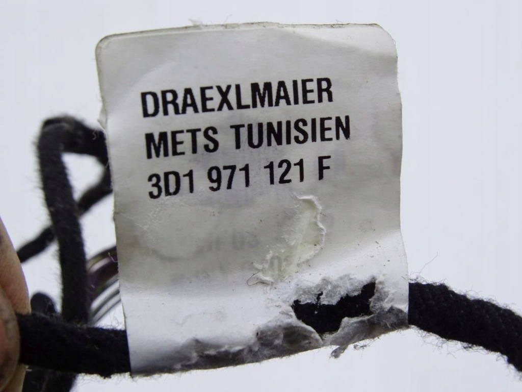 фото №5, Vw phaeton 02-16 жгут дверь правый перед 16 pin