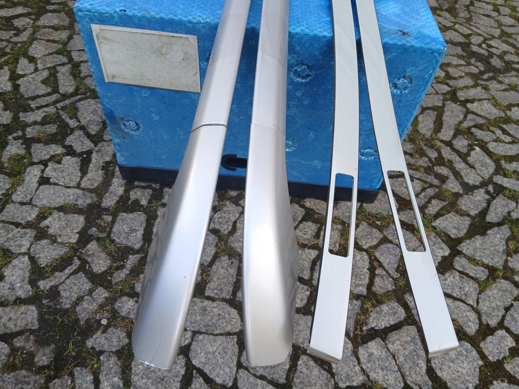 Volvo v50 рестайлинг  04-12 рейлинги кровельные хром накладки болты комплект super состояние с Разборки