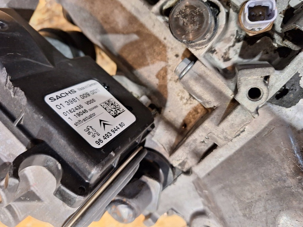 фото №6, Коробка передач передач напівавтомат 20cq59 citroen c2 c3 1007 1.4 hdi 03-