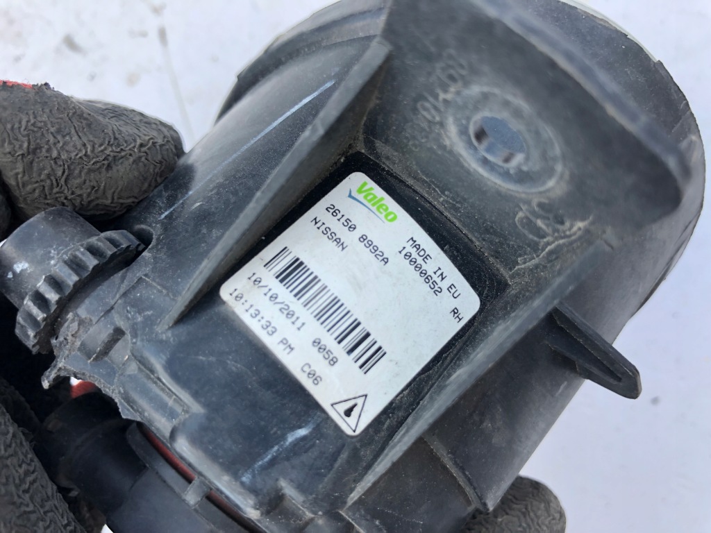 фото №4, Протитуманна фара протитуманний renault nissan juke qashqai