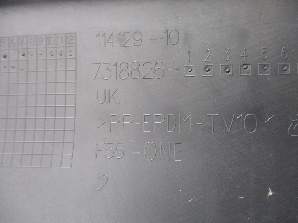 фото №5, Спойлер накладка диффузор бампера задняя mini f55 731